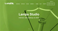 Desktop Screenshot of lampa.ba